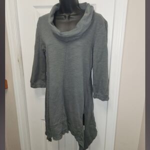 Neon Buddha Cowl Neck Tunic